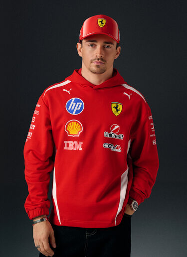 Replica Drivers Authentic 2026 Puma for Scuderia Ferrari HP Sweatshirt Ferrari Replica Drivers Authentic 2026 Puma for Scuderia Ferrari HP Sweatshirt Red LA0GXf