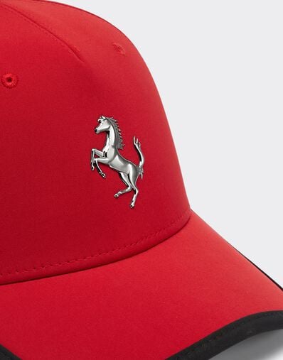 Ferrari 金属跃马细节棒球帽 Racing red 20815f