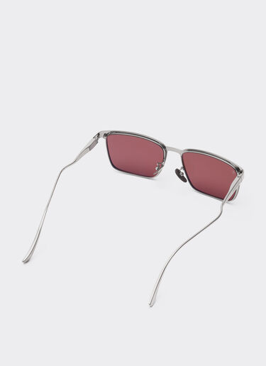 Ferrari Ferrari sunglasses in gunmetalmetal with red polarized lenses Gunmetal LA0LGf