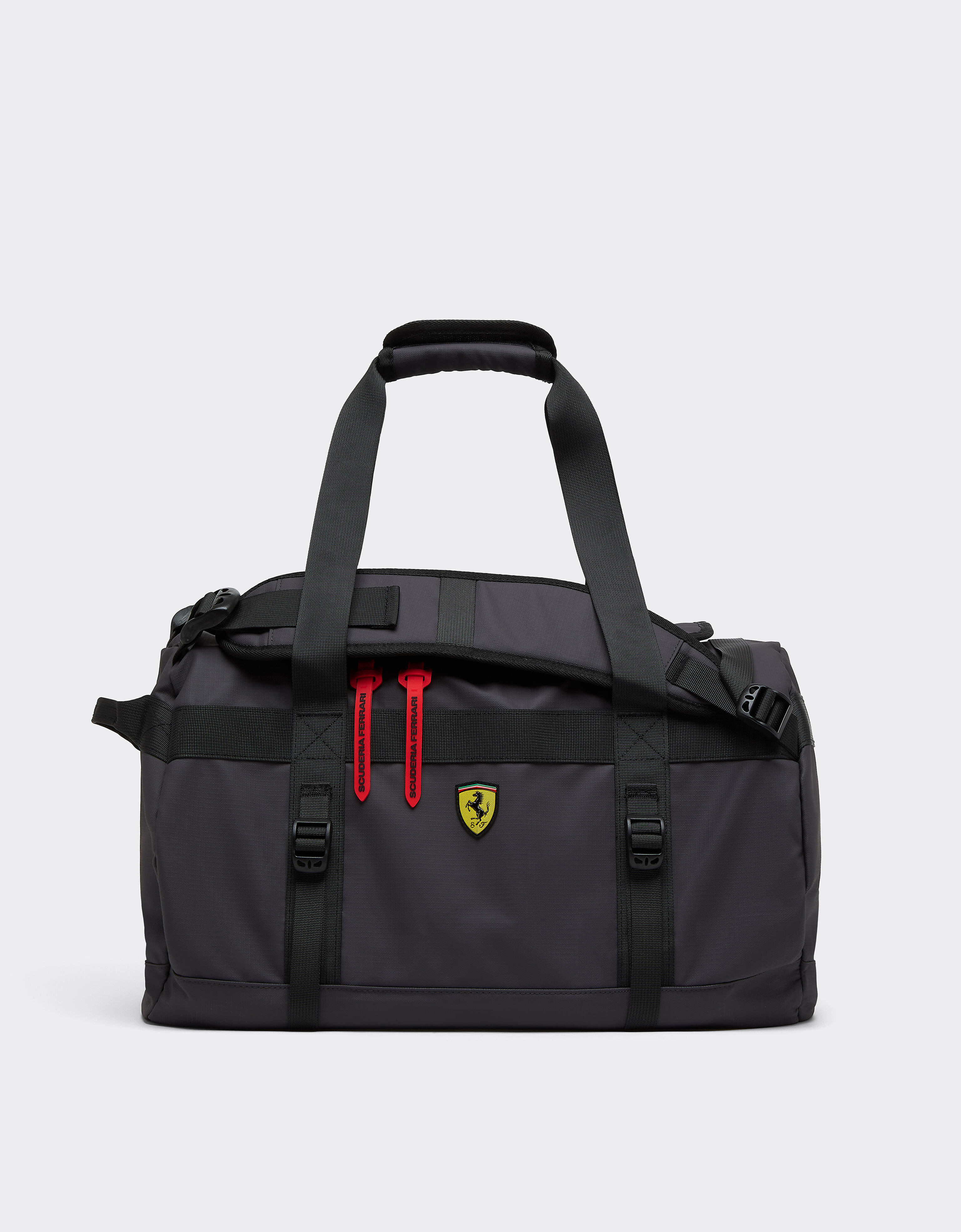  Duffle bag and backpack with Ferrari Scudetto Bianco SBNDU0001YF00017f