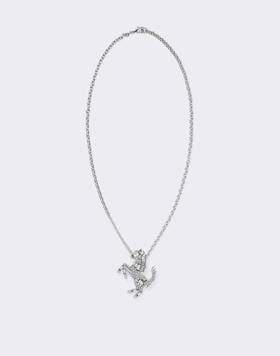 Ferrari Collar Cavallino Rampante Strass Antracite CGWNK0005JU00005f