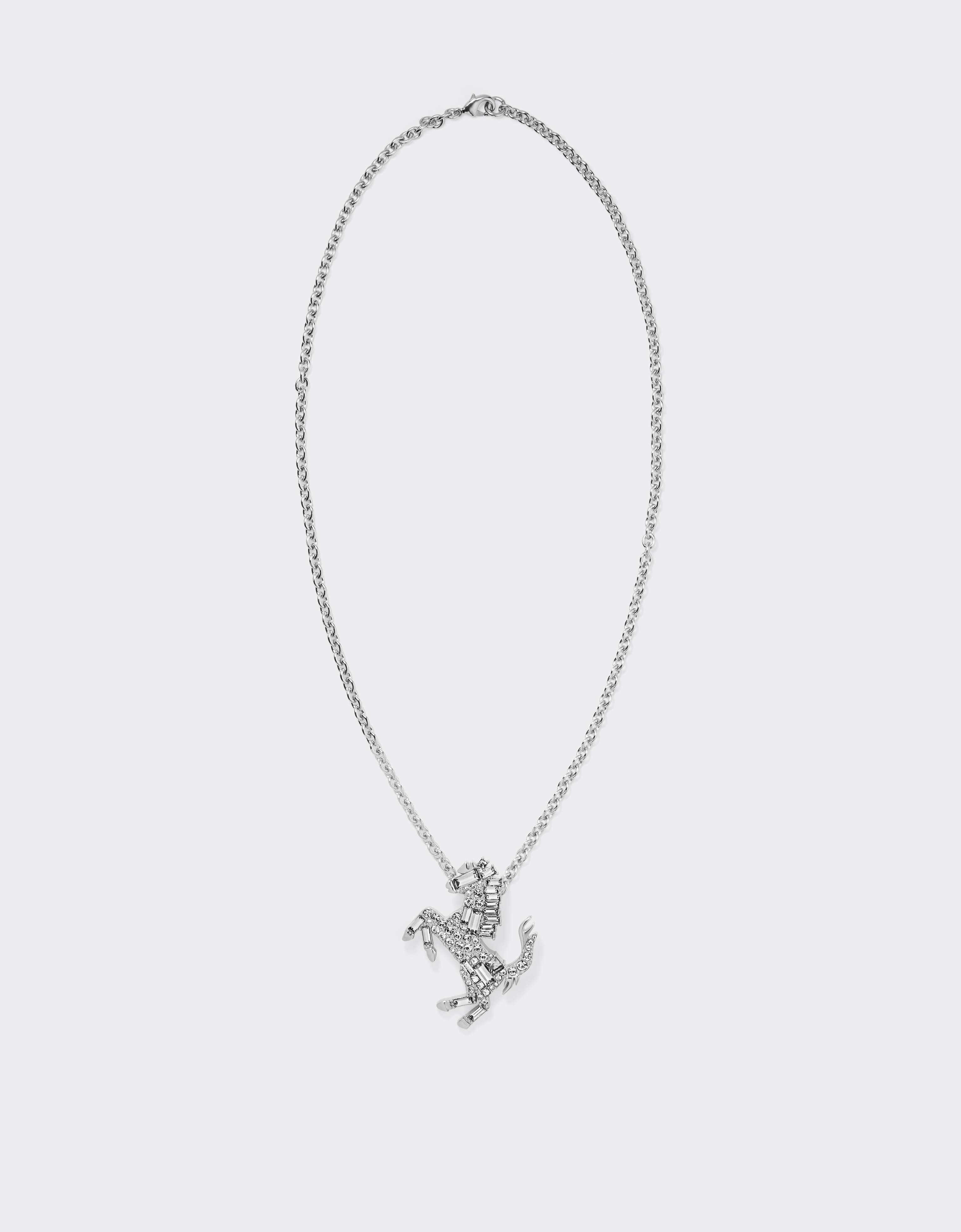 Collar Cavallino Rampante Strass Ferrari Collar Cavallino Rampante Strass Antracite CGWNK0005JU00005f