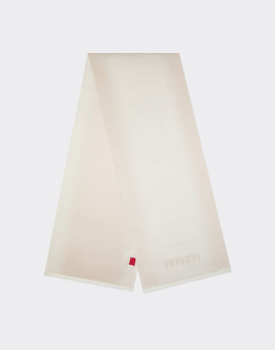 Ferrari Brushed silk scarf Oat 50368f