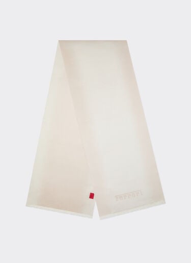 Ferrari Brushed silk scarf Oat 50368f