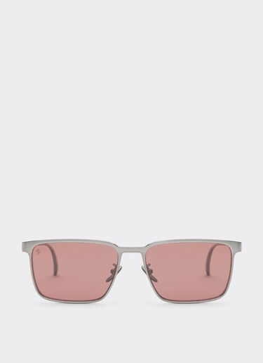 Ferrari Ferrari sunglasses in gunmetalmetal with red polarized lenses Gunmetal LA0LGf