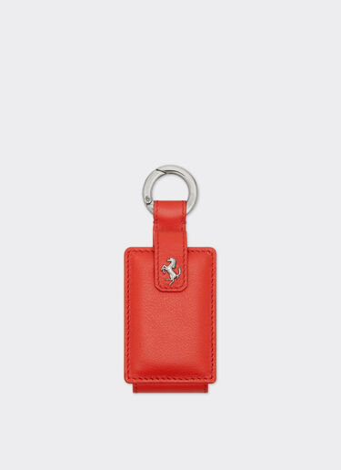 Porte-clés en cuir pour amulette. Ferrari Porte-clés en cuir pour amulette. Rouge Dino CPNKH0005YL00005f