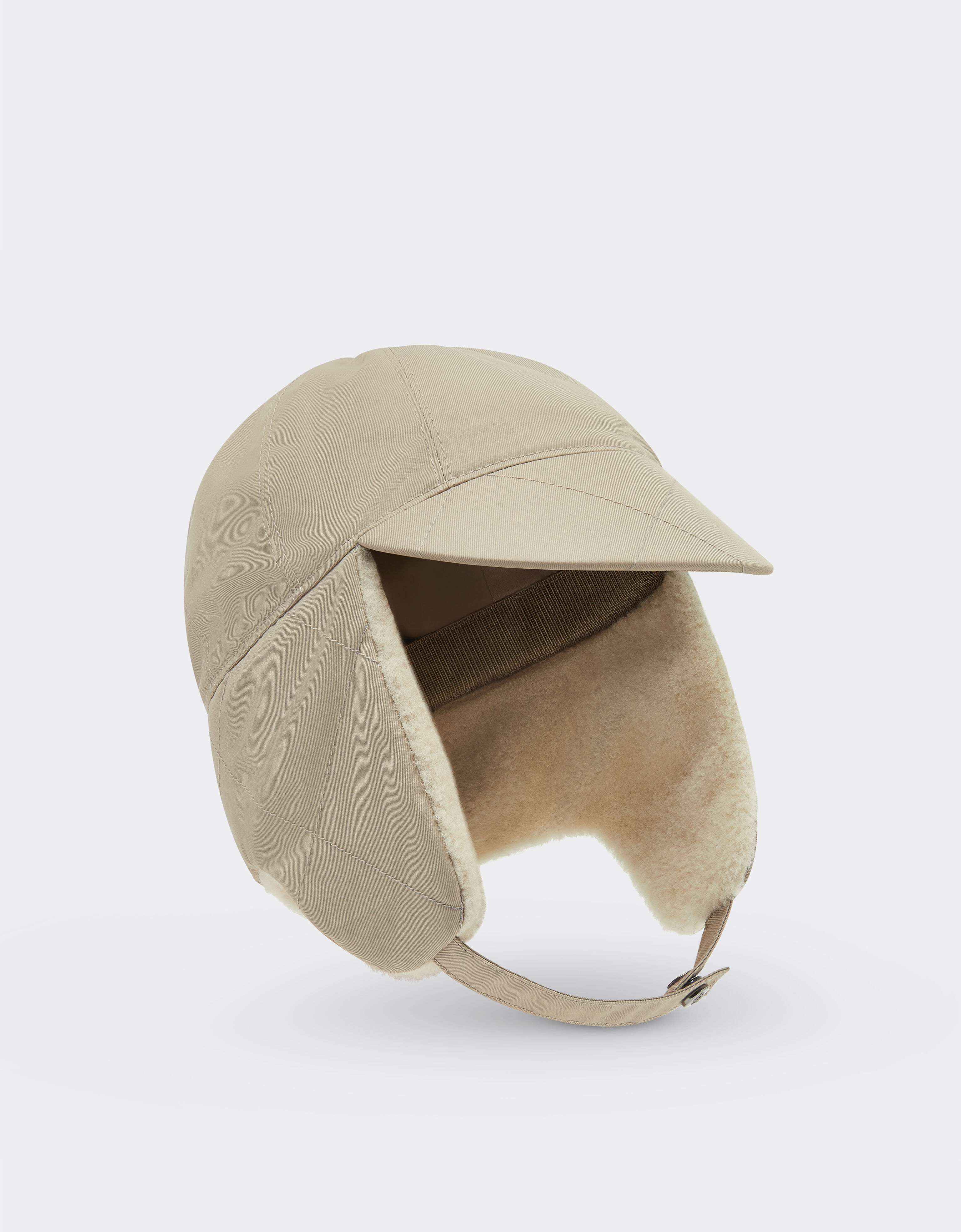 Ferrari Q-Cycle® cotton twill aviator hat Chalk 22703f