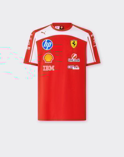 Ferrari Replica 2026 Puma T-shirt for Scuderia Ferrari HP Red LA0HDf
