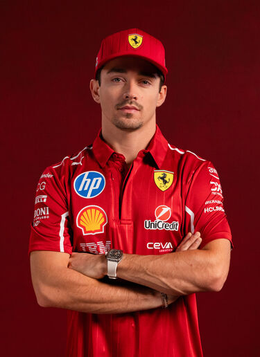 Ferrari Puma 与 Scuderia Ferrari HP 合作款2025 Leclerc 棒球帽 樱桃色 LA00Wf