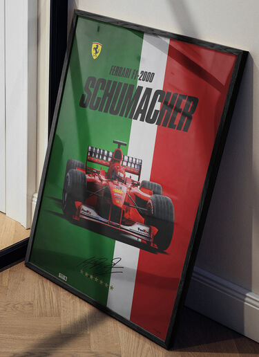 Ferrari Official Ferrari F1-2000 Michael Schumacher World Champion poster Multicolore LE0P0321EXT0001f
