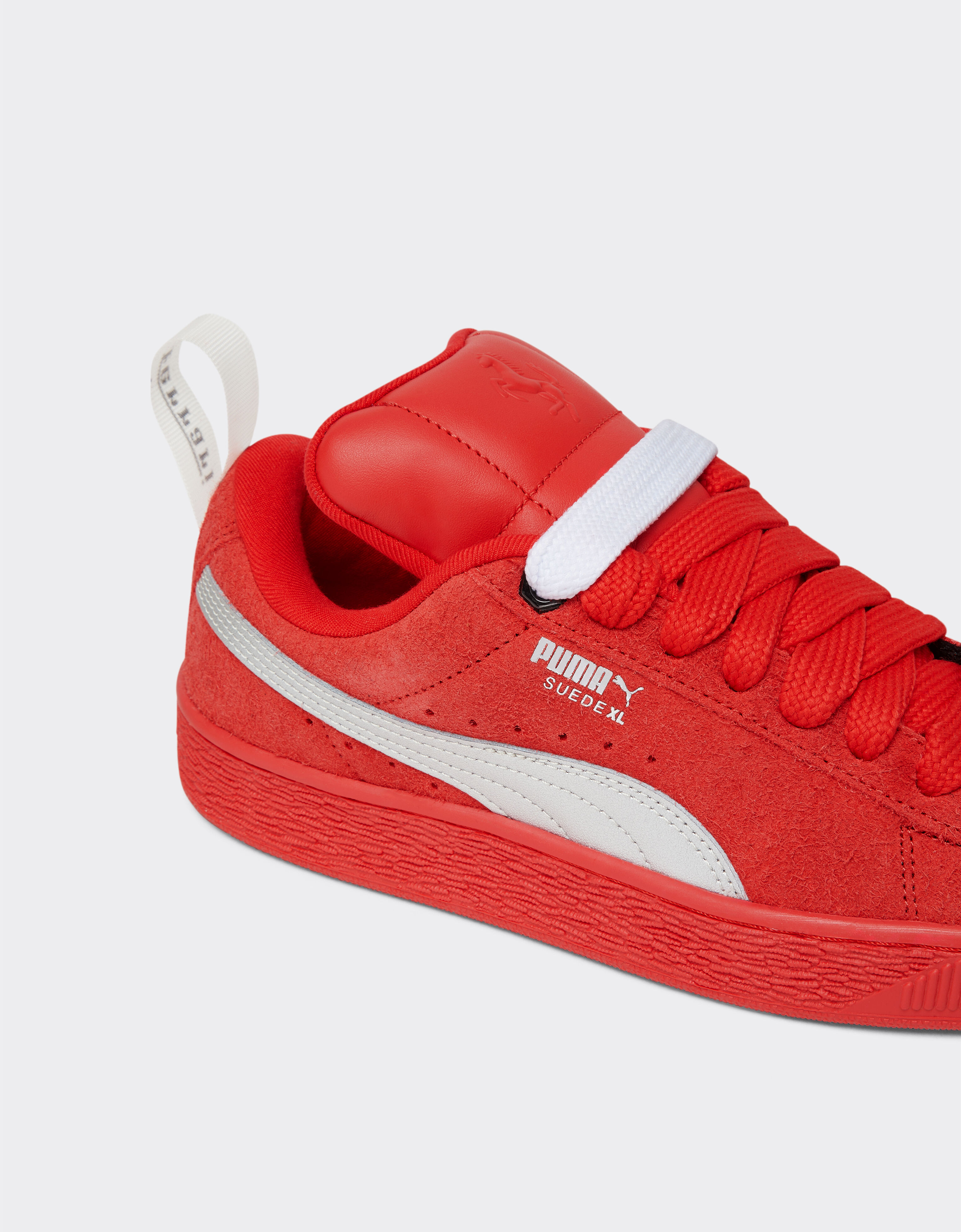 Ferrari 法拉利风格Suede XL运动鞋 by Puma 赛车红 F1464f