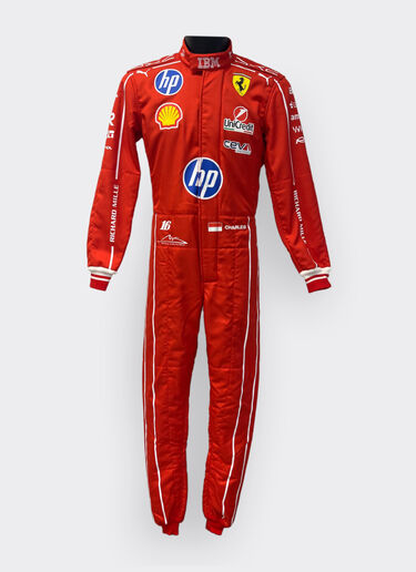 Ferrari Ferrari Leclerc Replica Racing Overalls for the 2026 Monza Grand Prix Rosso LW0JU1089EXT0001f