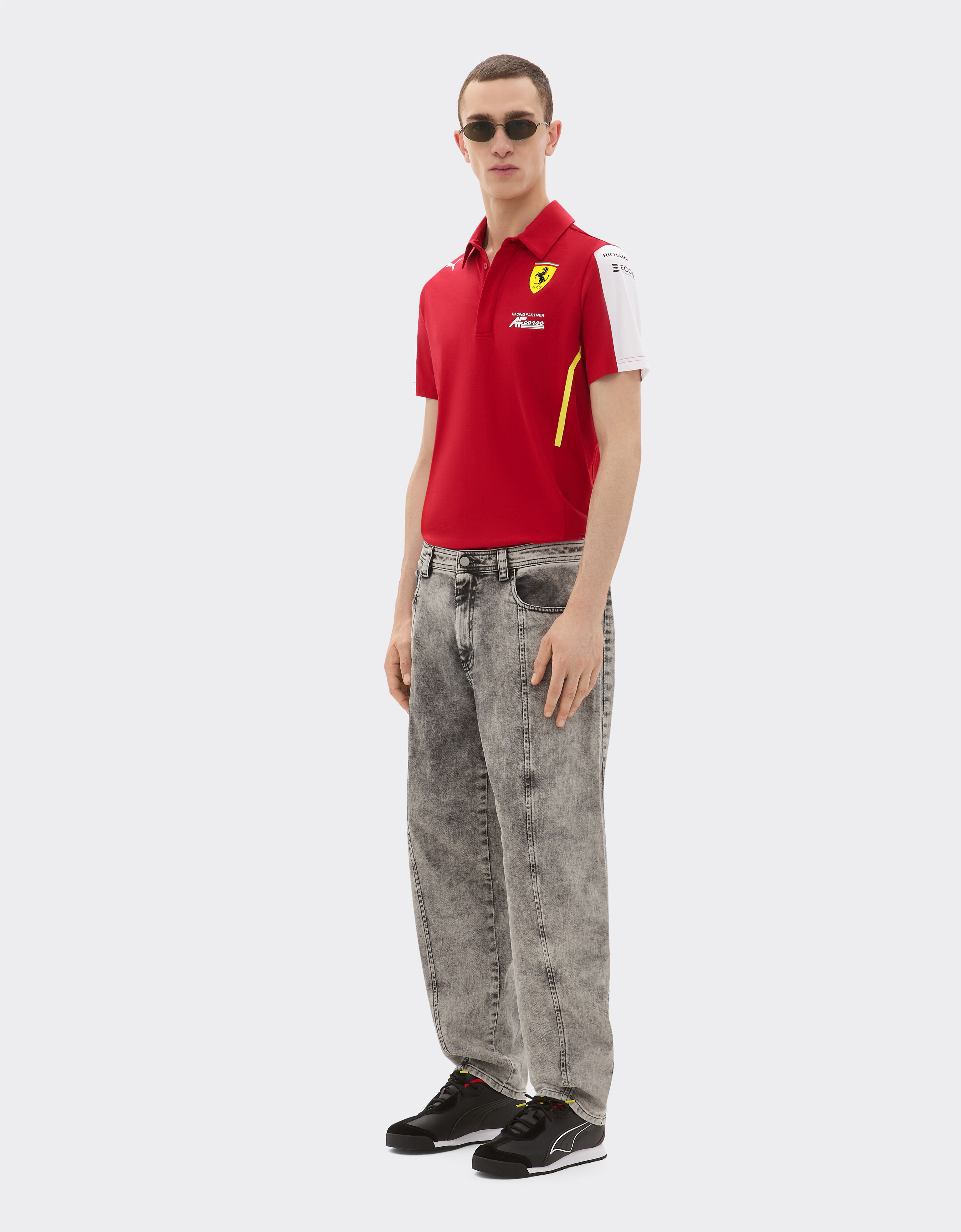 Ferrari 法拉利 Hypercar Replica 2025 Polo 衫 红色 LA04Kf