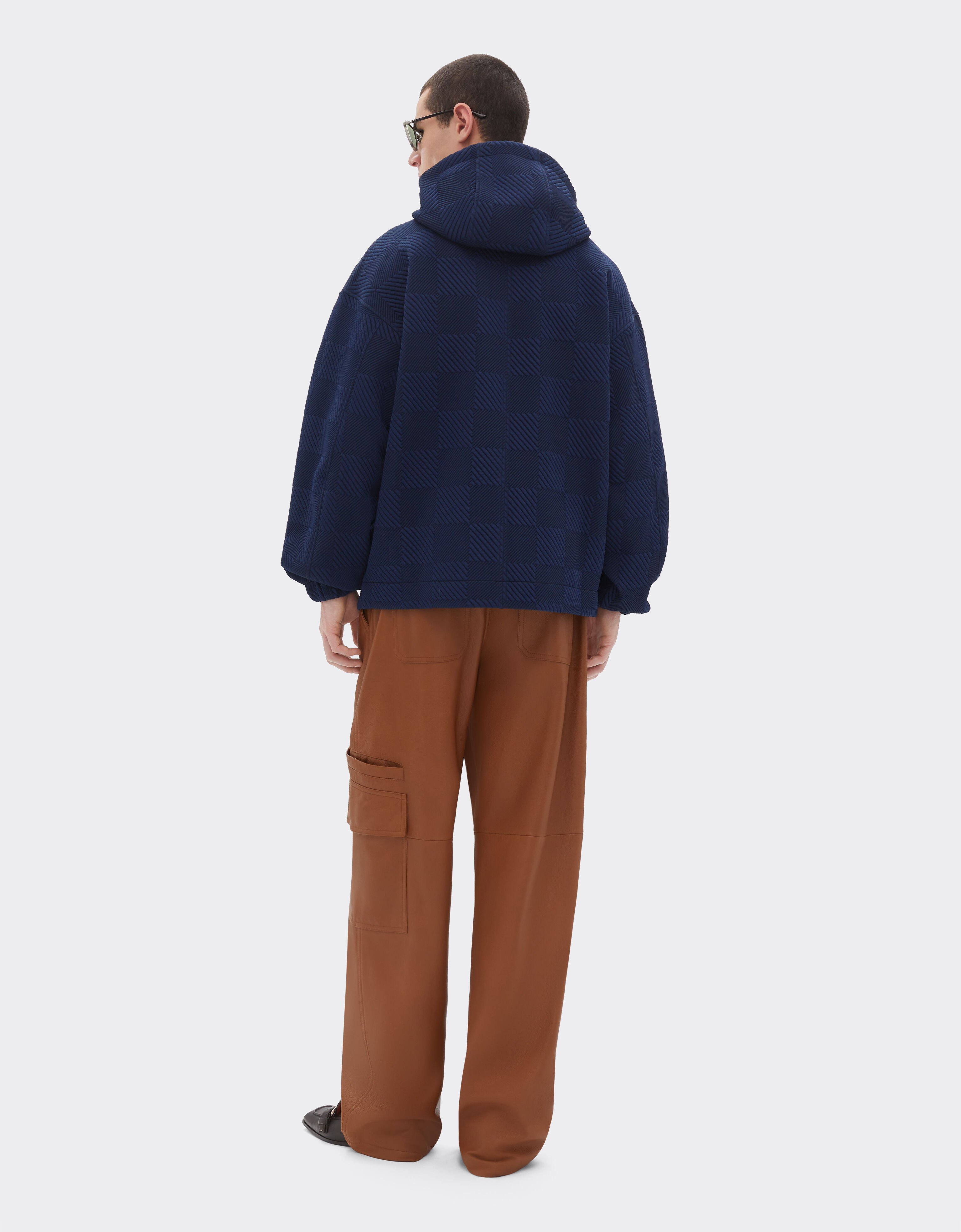 Bomber jacket in 3D-effect jersey Ferrari Bomber jacket in 3D-effect jersey Navy 51035f