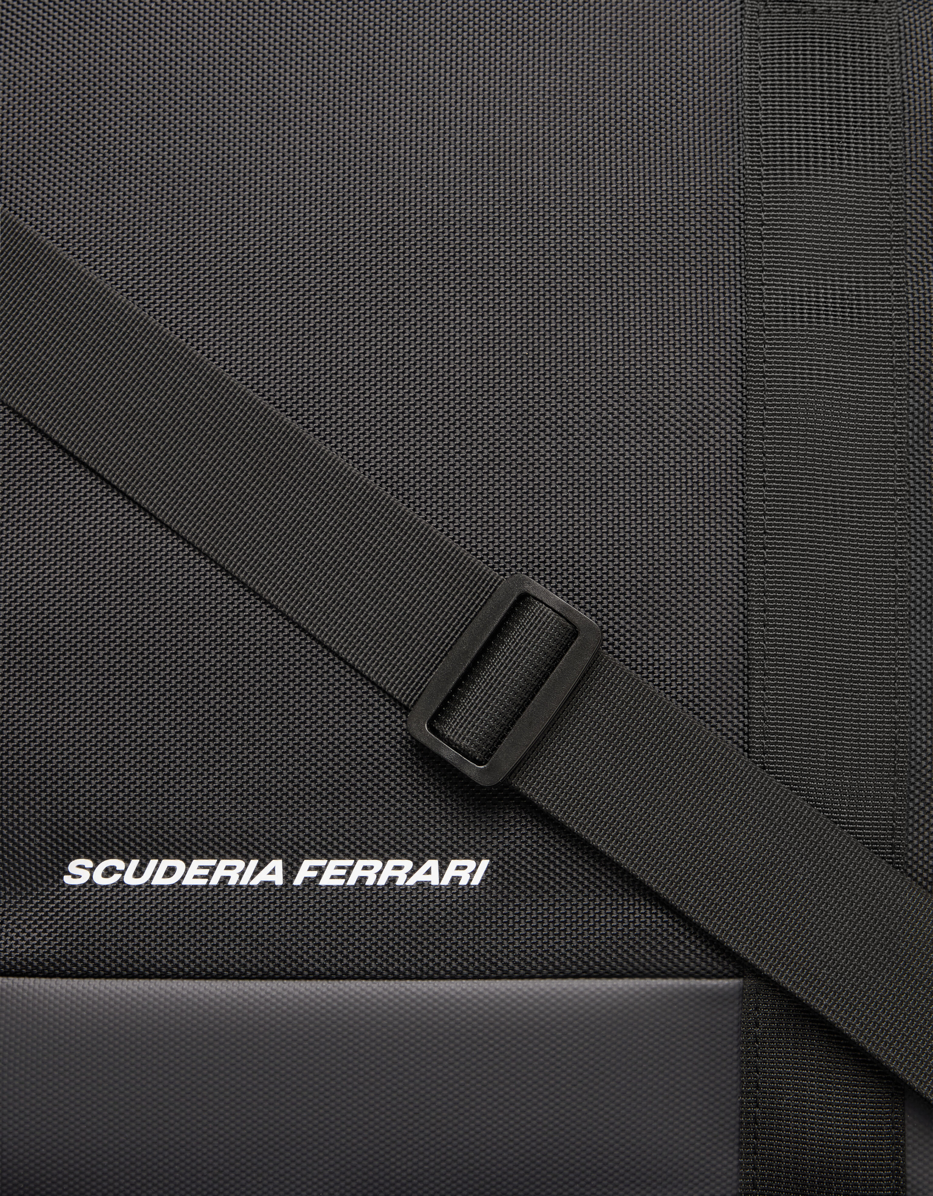  Weekender bag in technical fabric Nero SBNWE0003HMM0033f