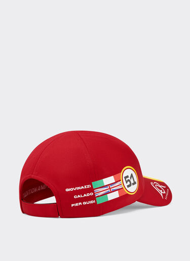 法拉利 Hypercar 51 Replica 2025 特别版棒球帽 Ferrari 法拉利 Hypercar 51 Replica 2025 特别版棒球帽 樱桃色 LA06If