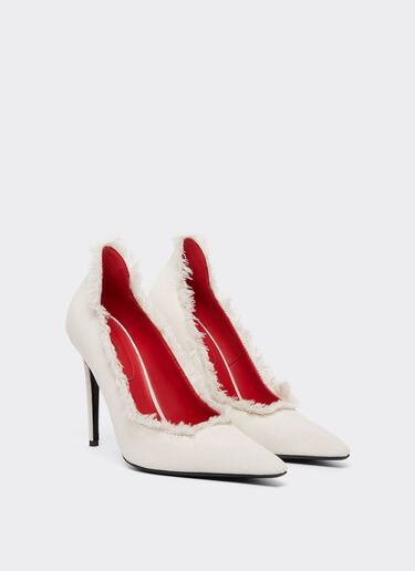 帆布宫廷鞋 Ferrari 帆布宫廷鞋 Avorio 51027f