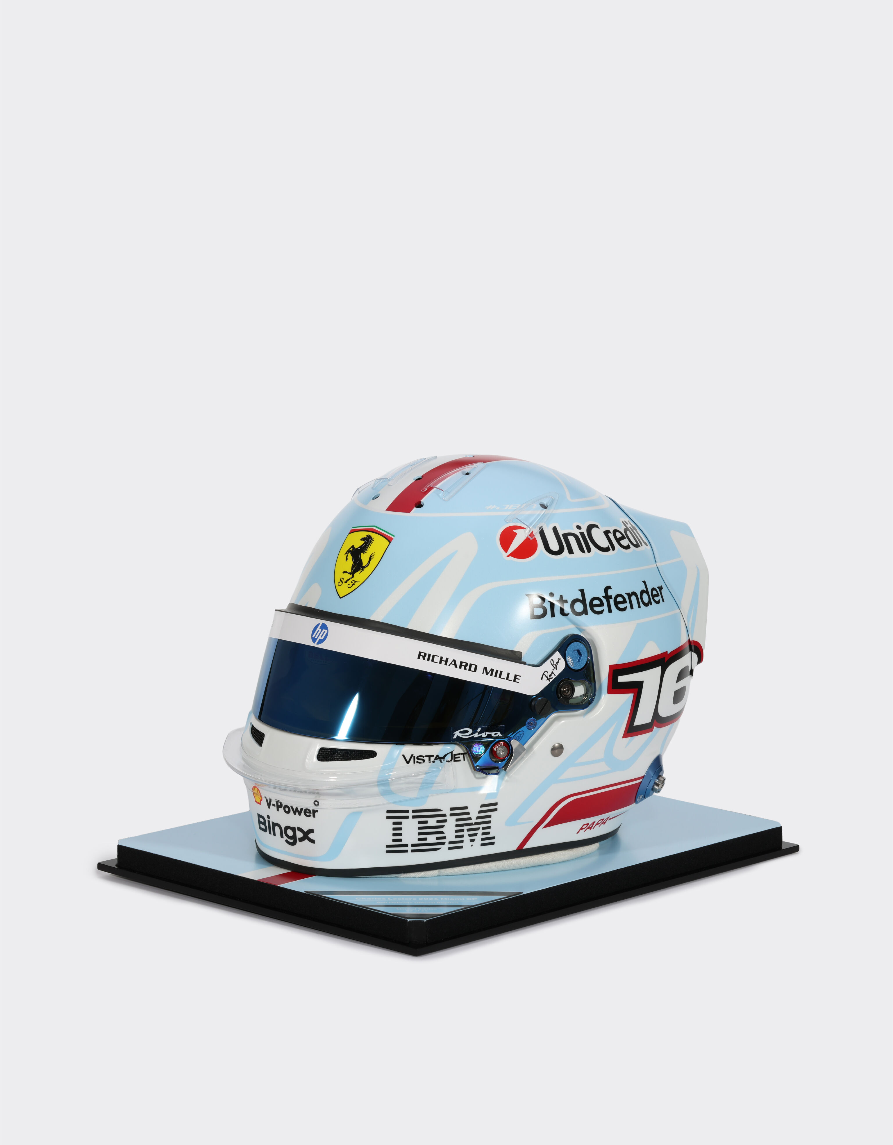 Ferrari Charles Leclerc Miami Special Edition 2026 Helmet in 1:1 scale Multicolore LA0MJf
