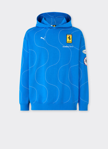 Puma 为法拉利HP车队2025年蒙扎大奖赛推出限量版运动衫 Ferrari Puma 为法拉利HP车队2025年蒙扎大奖赛推出限量版运动衫 Blu Scozia LA0A3f