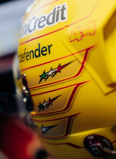 Ferrari Lewis Hamilton Monza Special Edition 2026 Limited Edition Mini Helmet, 1:2 scale Multicolore LO0R2675EXT0001f