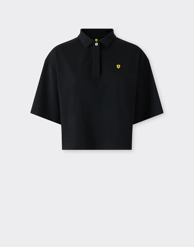 Polo shirt with Scuderia Ferrari graphic Nero SJWPO0043JCO0024f