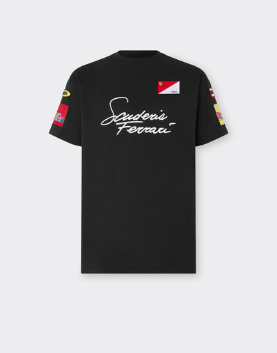 Ferrari Scuderia Ferrari cotton T-shirt Rosso Corsa SJMTH0040JCO0039f