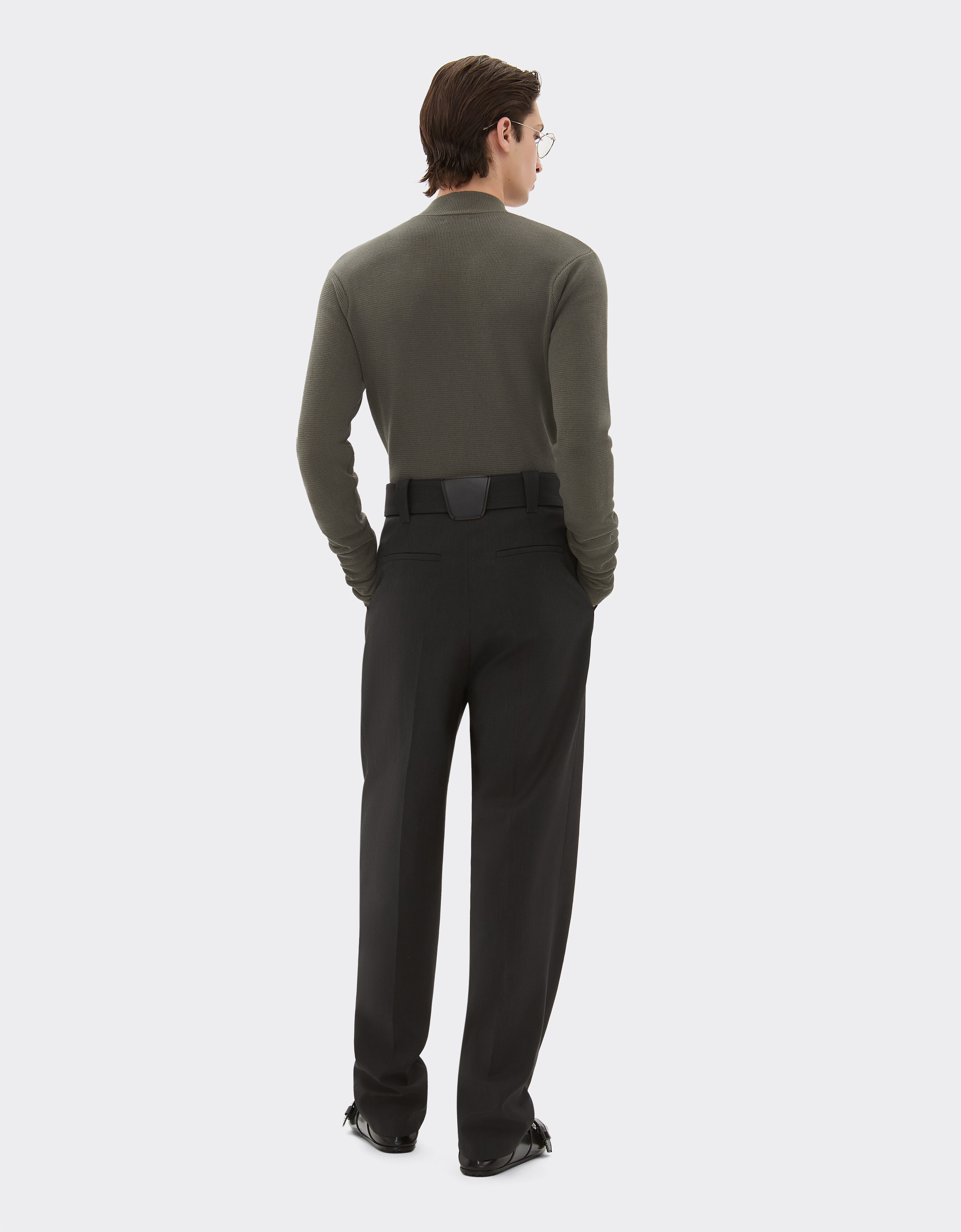 Ferrari 真丝套衫 洛登绿 49783f