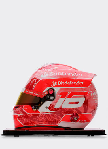 Ferrari 1:1比例 Charles Leclerc 拉斯维加斯2024特别版头盔 多色 F1474f