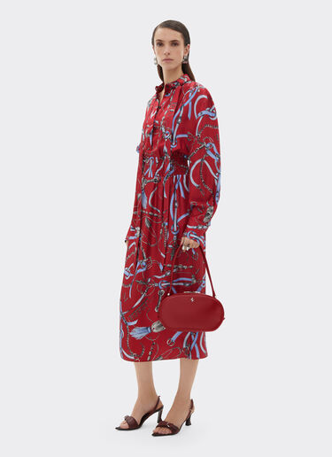 Ferrari La Ferrari Dino 软质托特包 Maison Red 50428f