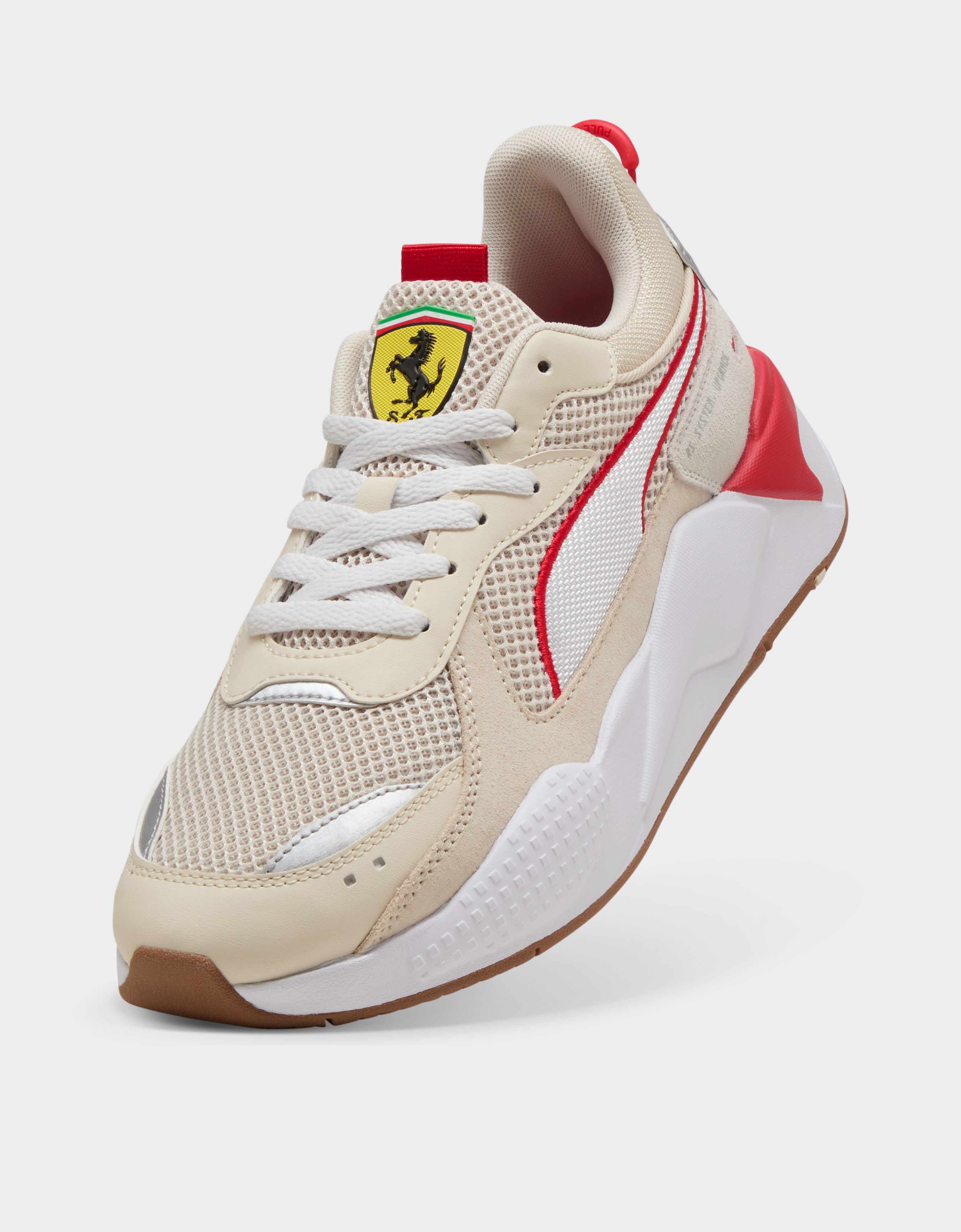 Ferrari Puma 呈现法拉利车队 RS-X 运动鞋 Optical White LA0B3f