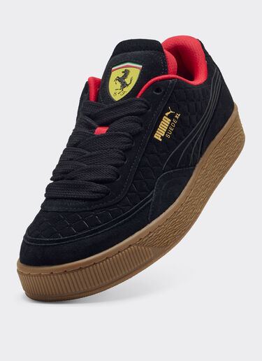 Ferrari Puma 呈现法拉利车队 Suede XL 运动鞋 Black LA0B4f