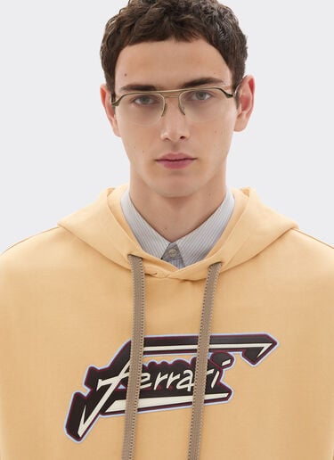 Ferrari 法拉利拼饰连帽卫衣 Jute 50821f