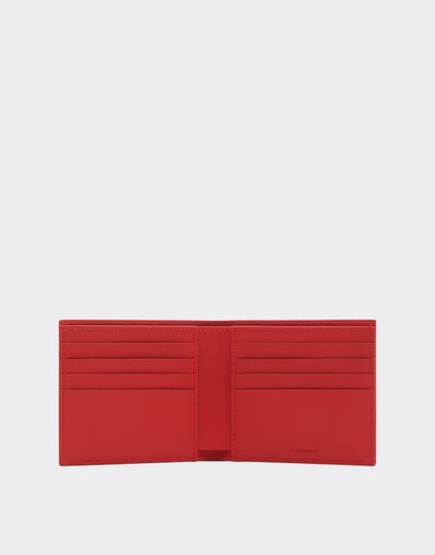 Ferrari Second Life leather horizontal wallet Rosso Dino 21434f