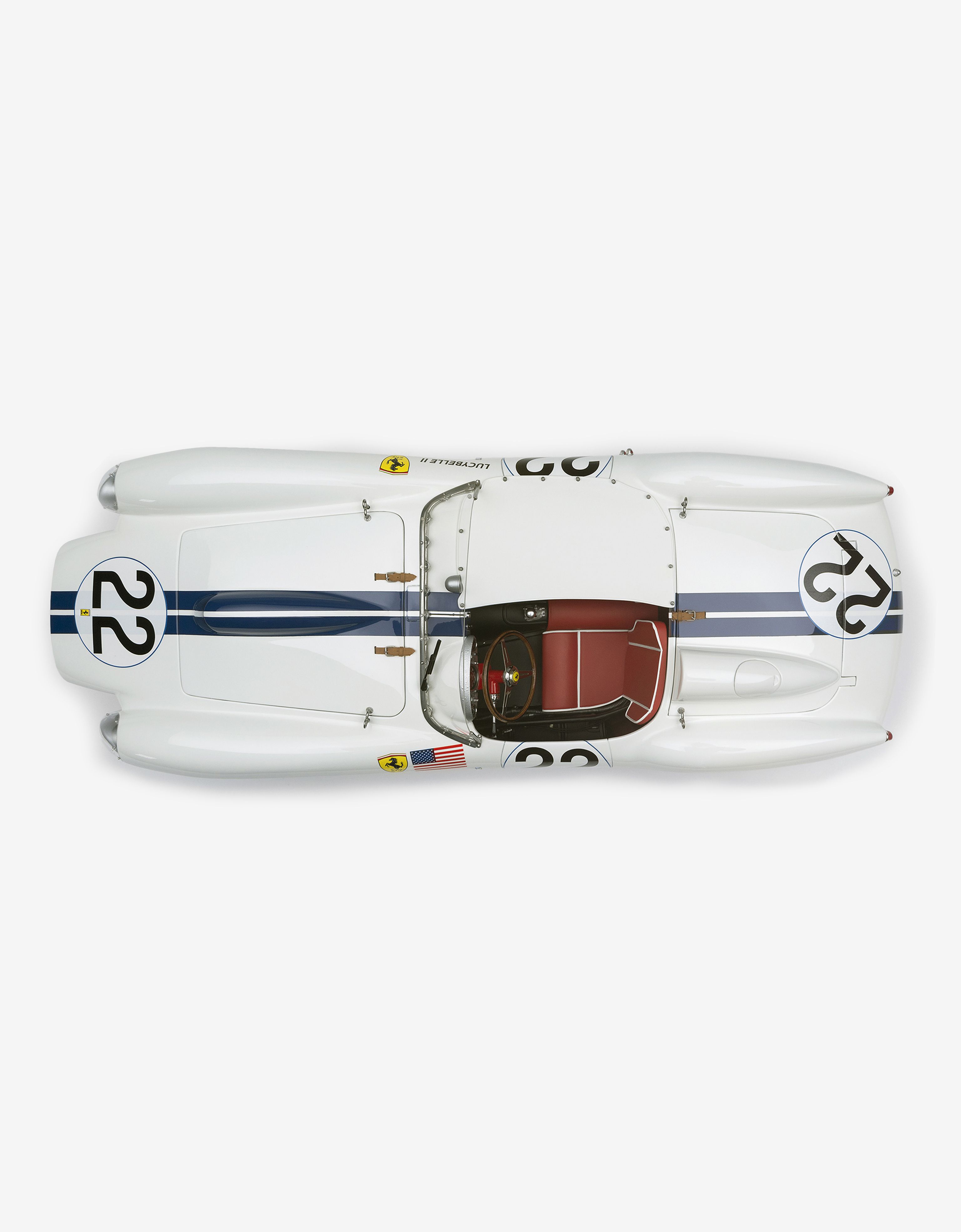 Ferrari Ferrari 250 TR 1958 Lucybelle II Le Mans model in 1:8 scale 多色 L4061f