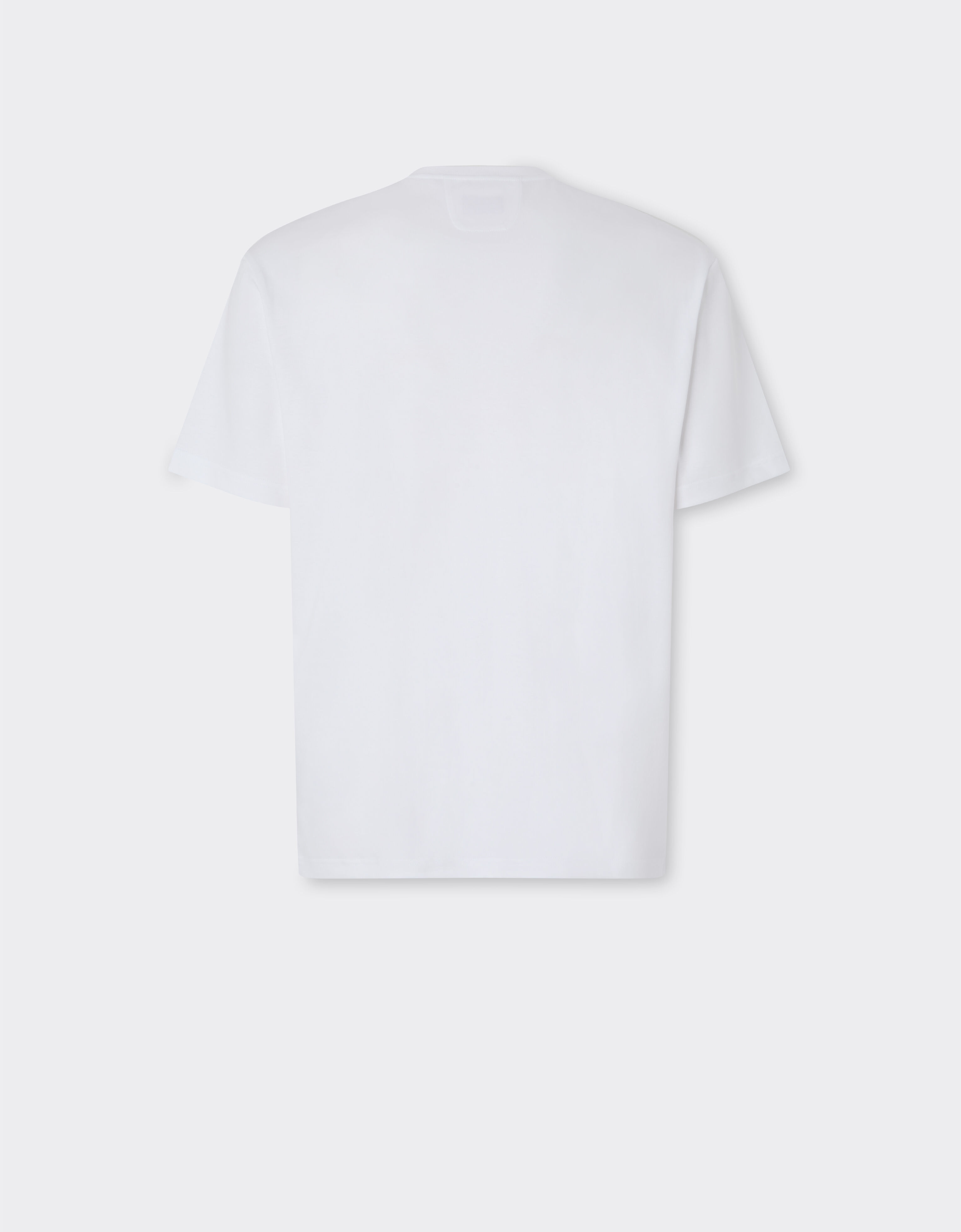 法拉利徽标棉质 T 恤 Ferrari 法拉利徽标棉质 T 恤 光学白 51024f