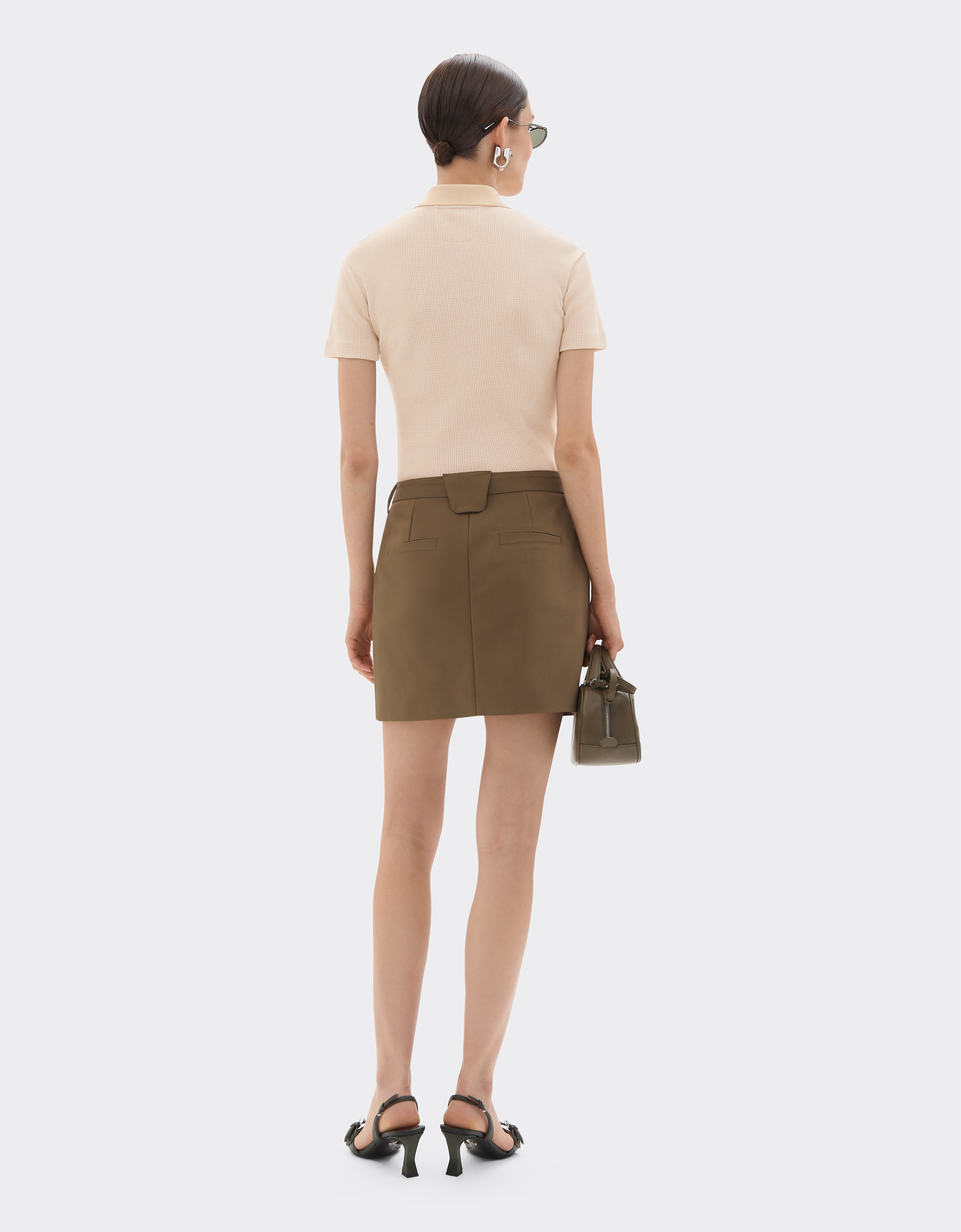 Ferrari 法拉利徽标刺绣珠地 Polo 衫 Powder Pink 50104f