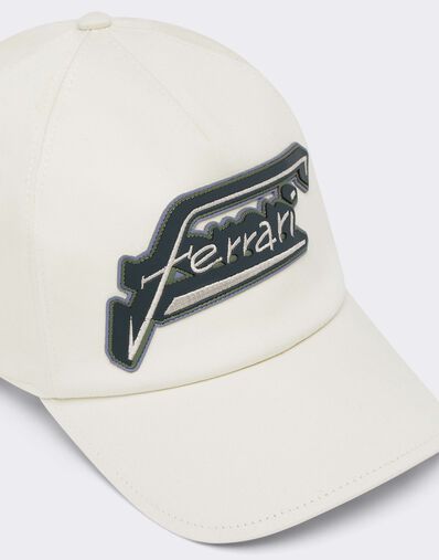 Ferrari 法拉利徽标棒球帽 Avorio CANCP0043WCO0004f