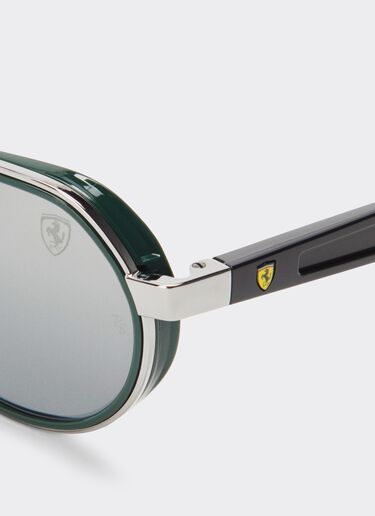 Ray-Ban for Scuderia Ferrari RB3703M gunmetal with silver mirror blue gradient lenses Ferrari Ray-Ban for Scuderia Ferrari RB3703M gunmetal with silver mirror blue gradient lenses 深灰色 F0690f