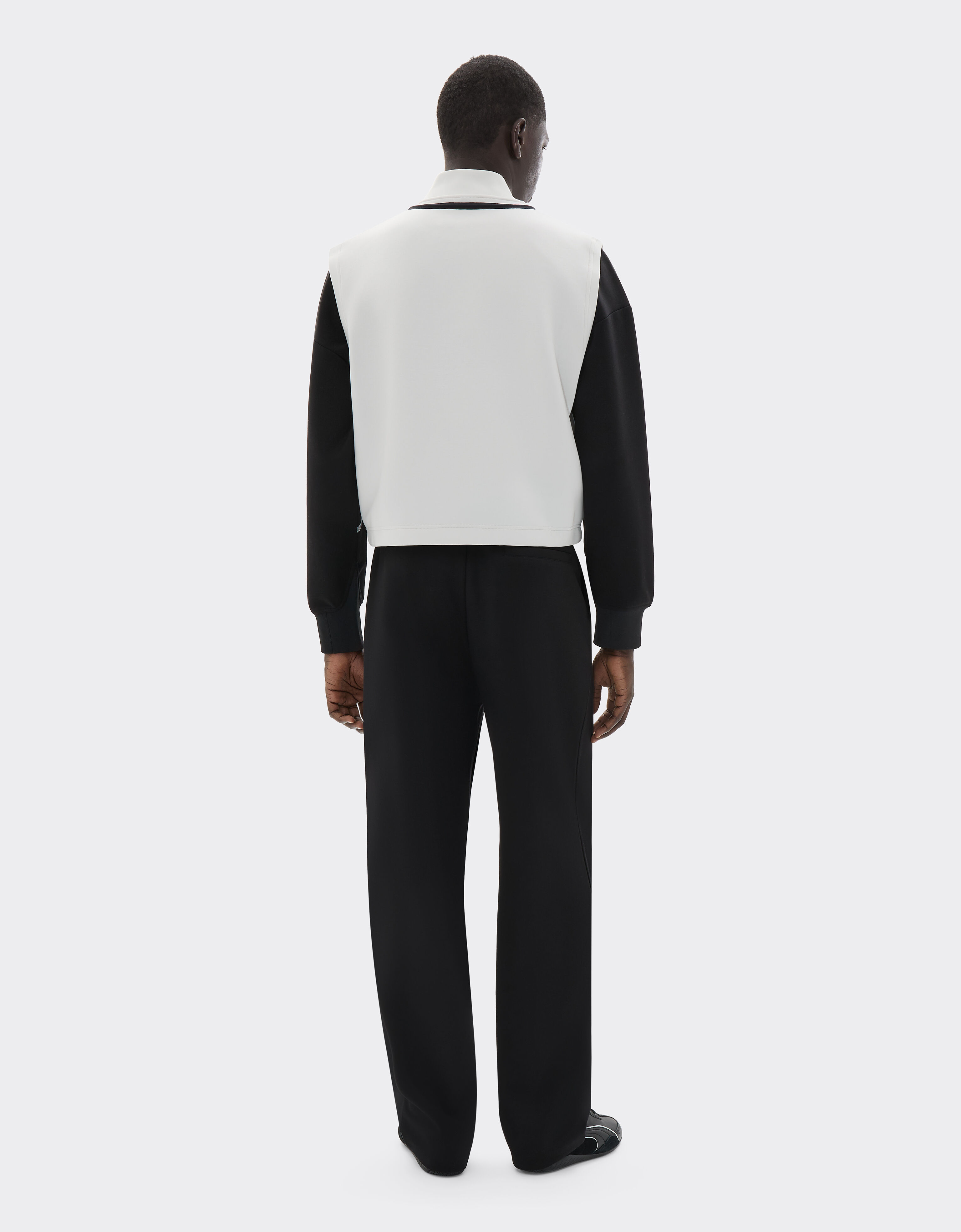  Scuba vest with Ferrari Scudetto Avorio SWMVT0011WNY0004f