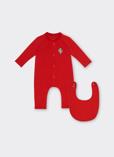 Ferrari 跃马细节新生儿套装 Rosso Corsa 红色 48536fB