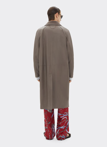 Ferrari 涂层纳帕皮革大衣 Clay 50080f