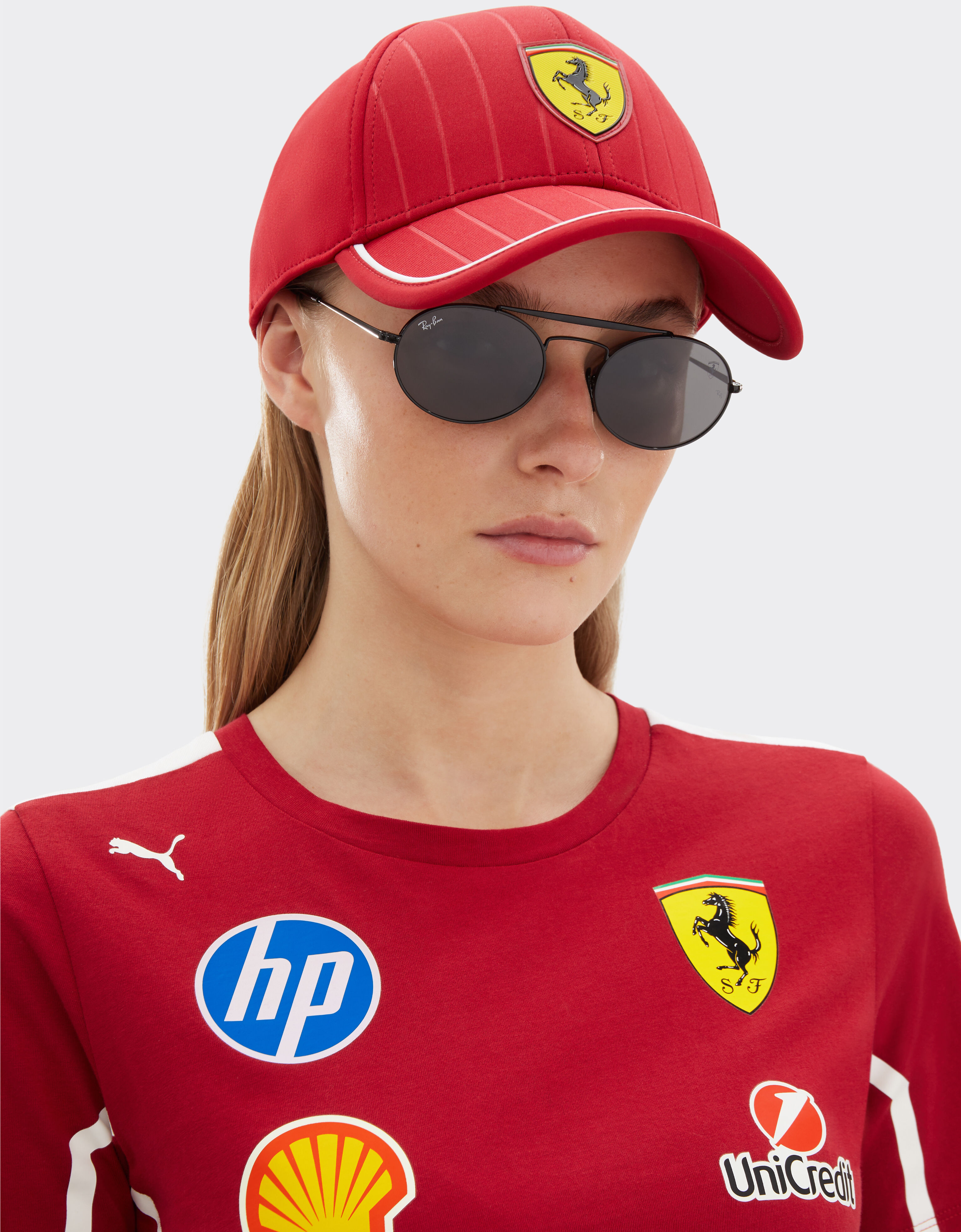 雷朋与法拉利车队合作款 RB3775M 深灰色镜片黑色金属太阳镜 Ferrari 雷朋与法拉利车队合作款 RB3775M 深灰色镜片黑色金属太阳镜 黑色 LA0EEf