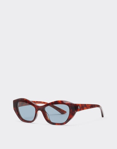 Ferrari Ferrari sunglasses in  Havana redacetate  with blue polarized lenses Red brown LA0L3f