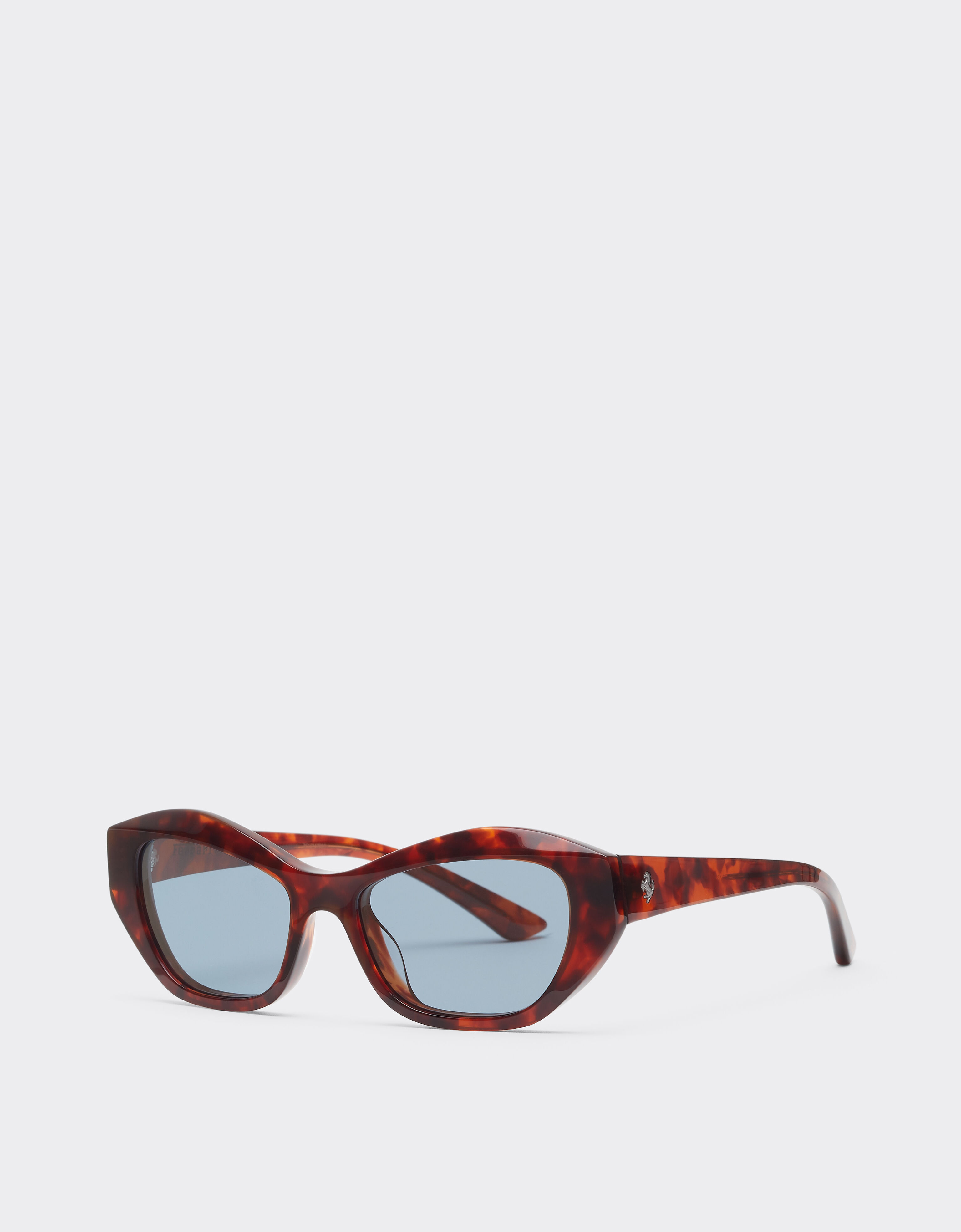 Ferrari Ferrari sunglasses in  Havana redacetate  with blue polarized lenses Red brown LA0L3f