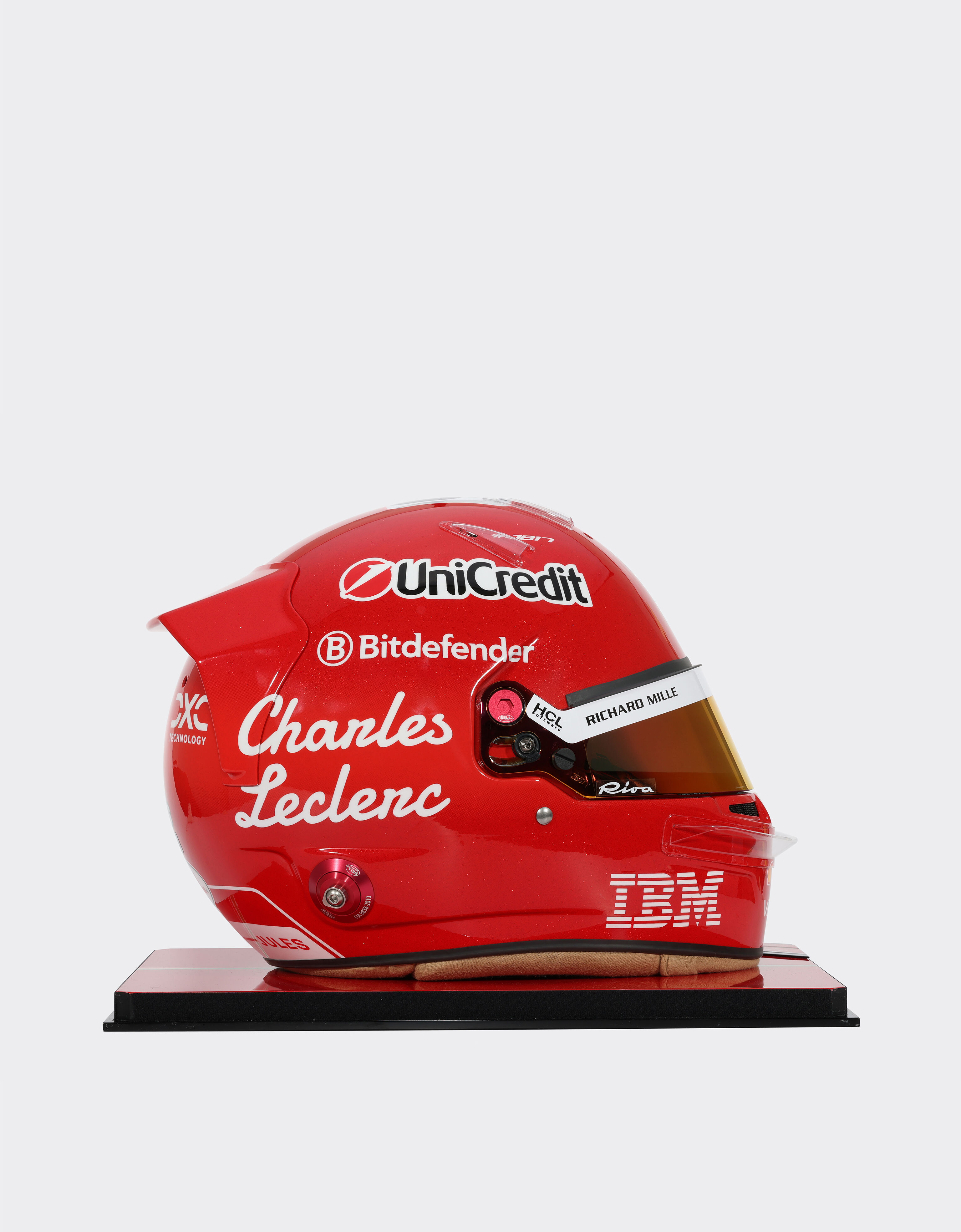 Ferrari 1:1比例夏尔·勒克莱尔蒙扎2025特别版头盔 MULTICOLOUR LA06Yf