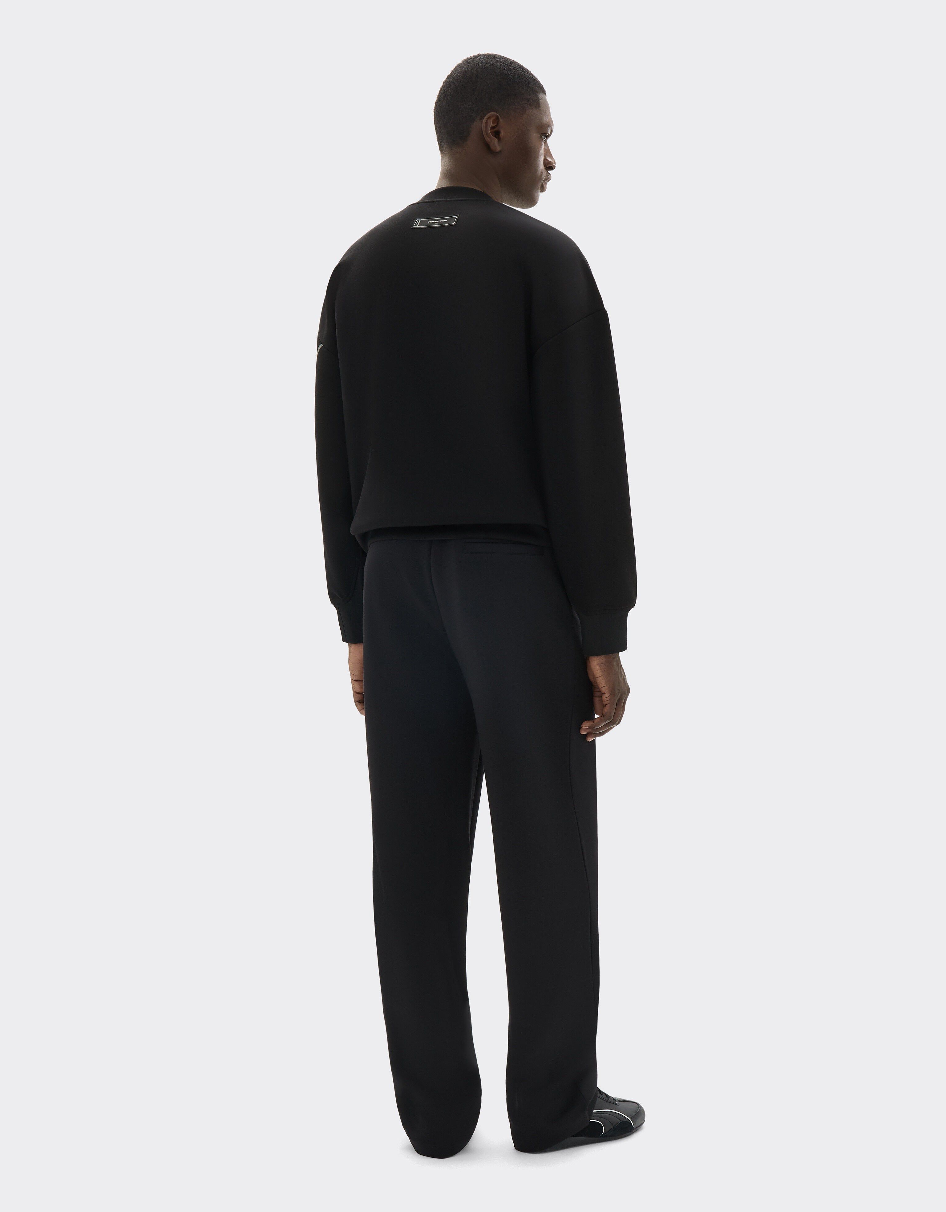  Long-sleeve Scuba fabric shirt Nero SJMSW0082JCO0025f