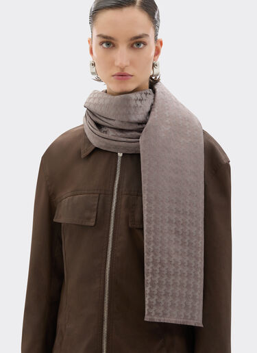 羊毛和真丝围巾 Ferrari 羊毛和真丝围巾 Clay 50611f