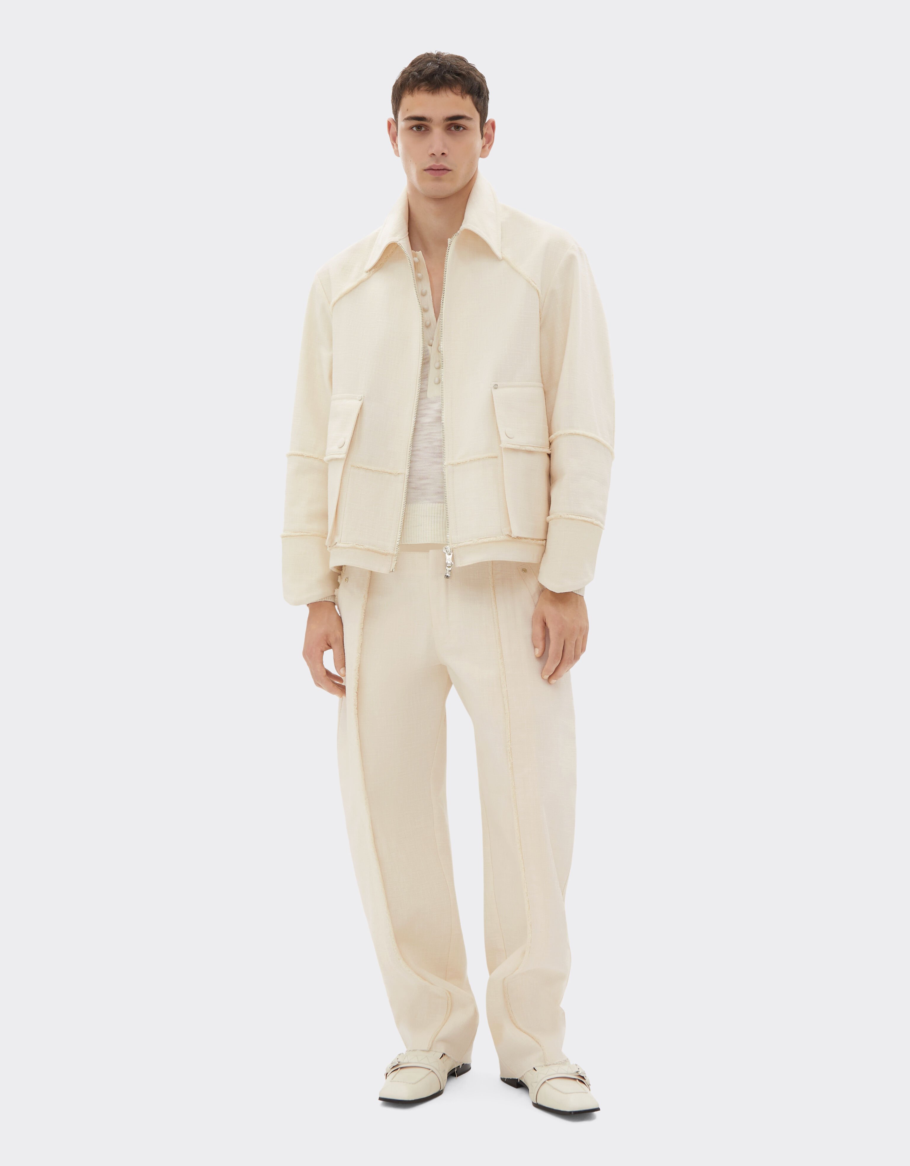 Ferrari 马菲莱棉质夹克 Avorio 50955f