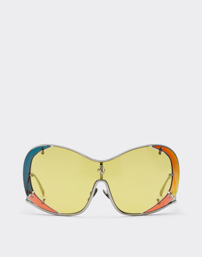 Ferrari Ferrari sunglasses with yellow lenses 深灰色 F0639f