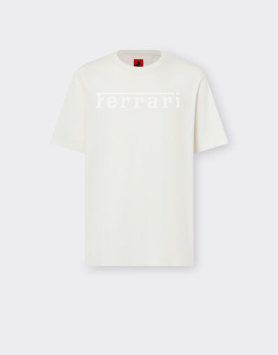 Ferrari 法拉利徽标棉质 T 恤 #N/D 22056f